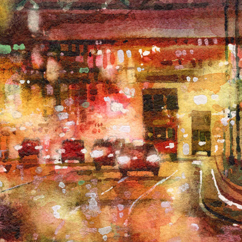 "Quarry Bay no.3" 28.5x28.5cm (Original Painting)