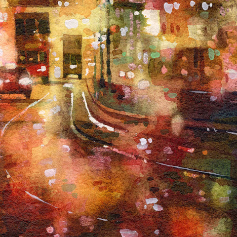 "Quarry Bay no.3" 28.5x28.5cm (Original Painting)