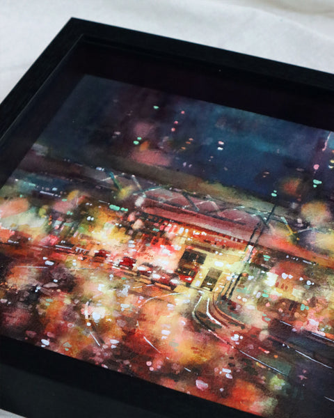 "Quarry Bay no.3" 28.5x28.5cm (Original Painting)