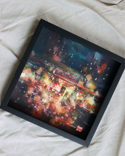 "Quarry Bay no.3" 28.5x28.5cm (Original Painting)
