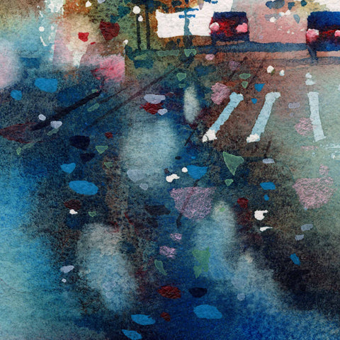 "Wan Chai no.3" 28.5x28.5cm (Original Painting)