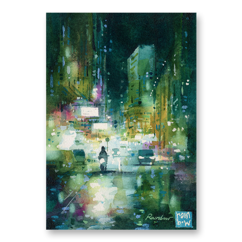 "Mong Kok" 26x18cm (Original Painting)