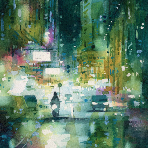 "Mong Kok" 26x18cm (Original Painting)