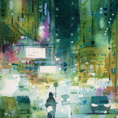 "Mong Kok" 26x18cm (Original Painting)