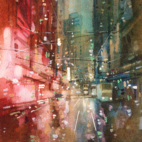 "Sheung Wan no.3" 26x18cm (Original Painting)