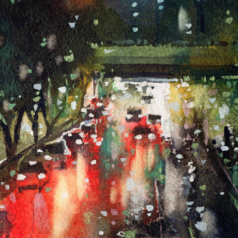 "Rainfall" 26x18cm (Original Painting)