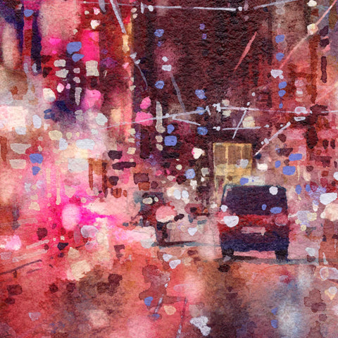 "Western District no.10" 28.5x28.5cm (Original Painting)