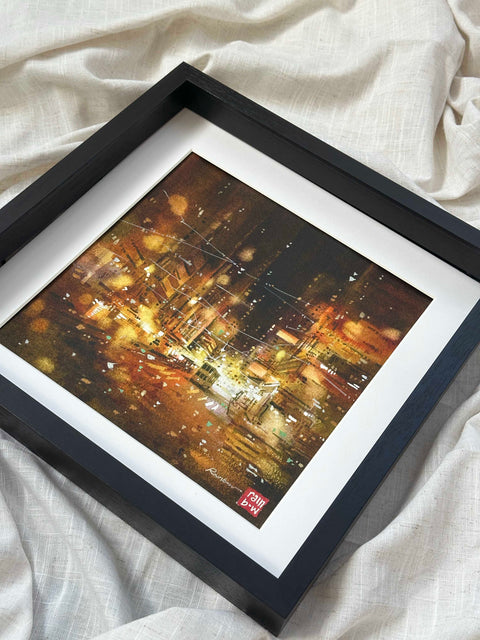 "Sheung Wan no.5" 28.5x28.5cm (Original Painting)