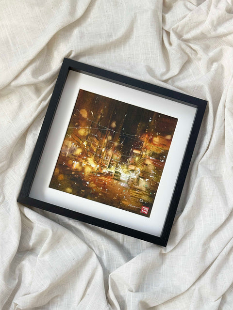 "Sheung Wan no.5" 28.5x28.5cm (Original Painting)