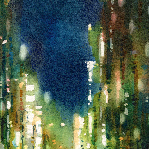 "Glimmer" 38x17cm (Original Painting)