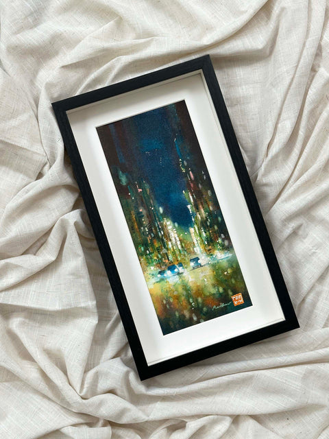 "Glimmer" 38x17cm (Original Painting)