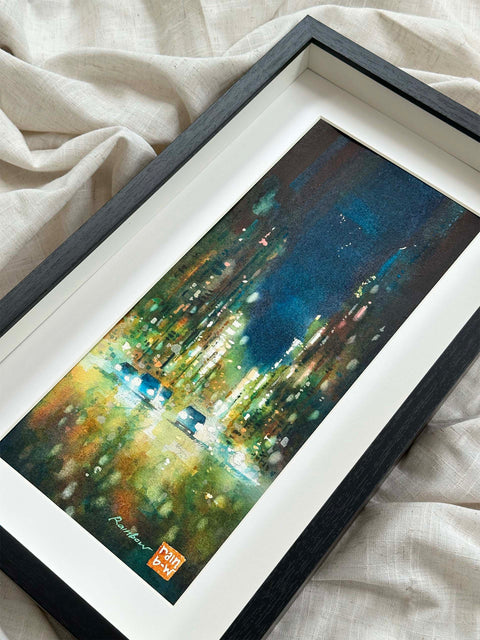 "Glimmer" 38x17cm (Original Painting)