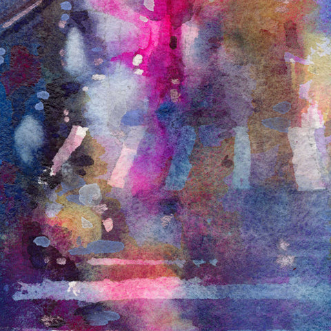 "Dancing Lights" 38x17cm (Original Painting)