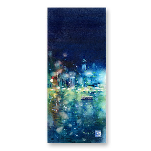 "Pearl of Orient no.28" 38x17cm (Original Painting)
