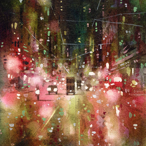 "Western District no.9" 38x17cm (Original Painting)