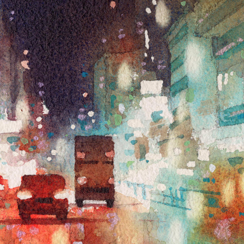 "Fire and Ice" 26x18cm (Original Painting)