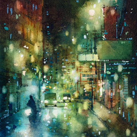 "Enigma" 26x18cm (Original Painting)