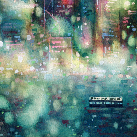 "Blue Mist" 26x18cm (Original Painting)