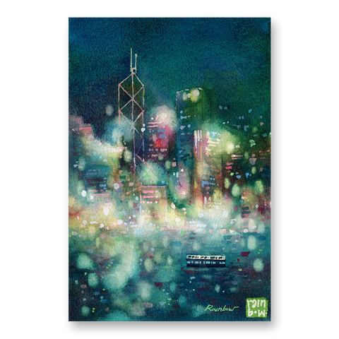 "Blue Mist" 26x18cm (Original Painting)