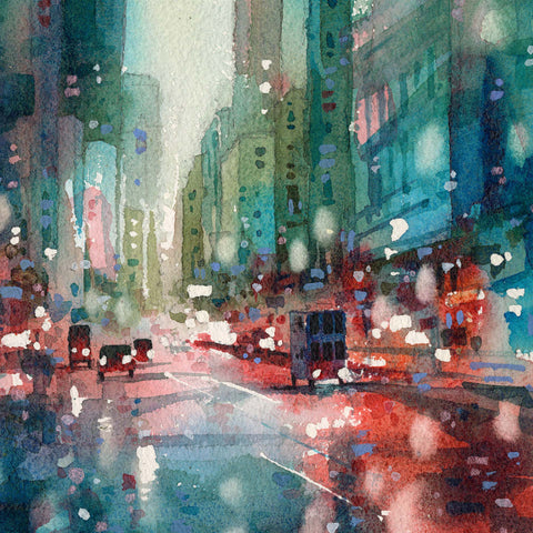 "Mirage in Blue" 26x18cm (Original Painting)