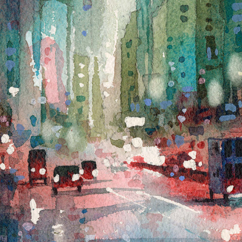 "Mirage in Blue" 26x18cm (Original Painting)