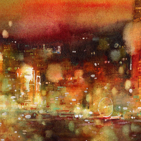 "Pearl of Orient no.31" 28x38cm (Original Painting)