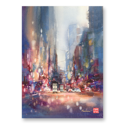 "Daylight Glitter" 38x28cm (Original Painting)