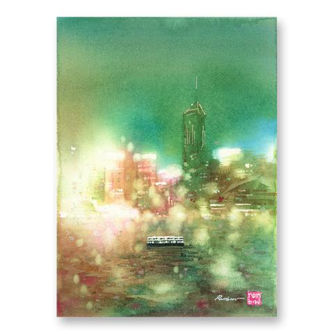 "Pearl of Orient no.35" 38x28cm (Original Painting)