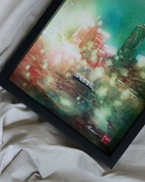 "Pearl of Orient no.35" 38x28cm (Original Painting)