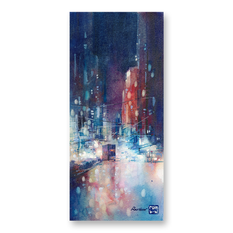 "Wan Chai no.5" 38x17cm (Original Painting)