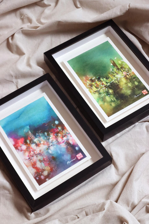 "Pearl of Orient no.34" 26x18cm (Original Painting)