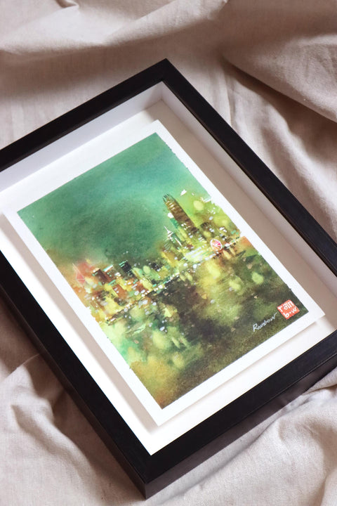 "Pearl of Orient no.34" 26x18cm (Original Painting)