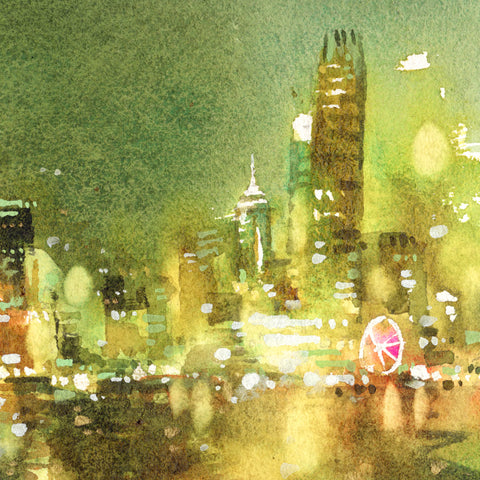 "Pearl of Orient no.34" 26x18cm (Original Painting)