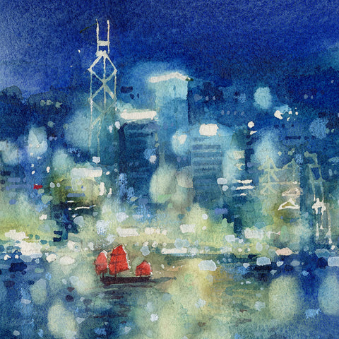 "Pearl of Orient no.37" 26x18cm (Original Painting)