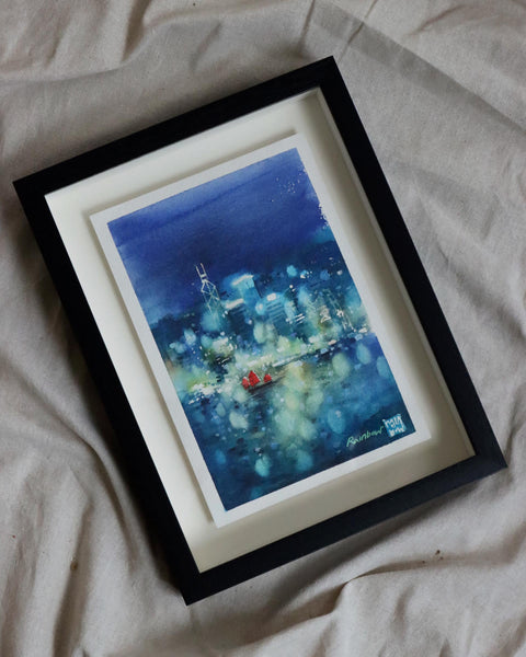 "Pearl of Orient no.37" 26x18cm (Original Painting)
