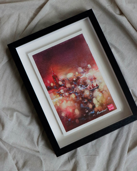 "Pearl of Orient no.36" 26x18cm (Original Painting)