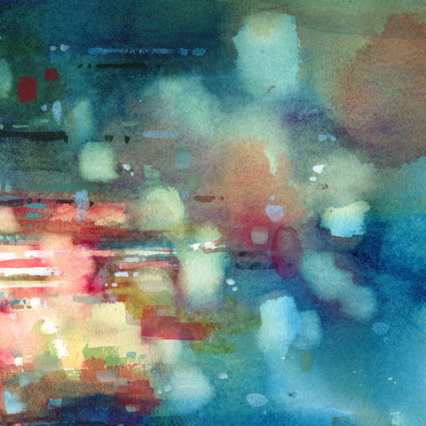 "Blue Haze" 39x76cm (Original Painting)