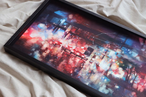 "Smokelight" 39x76cm (Original Painting)