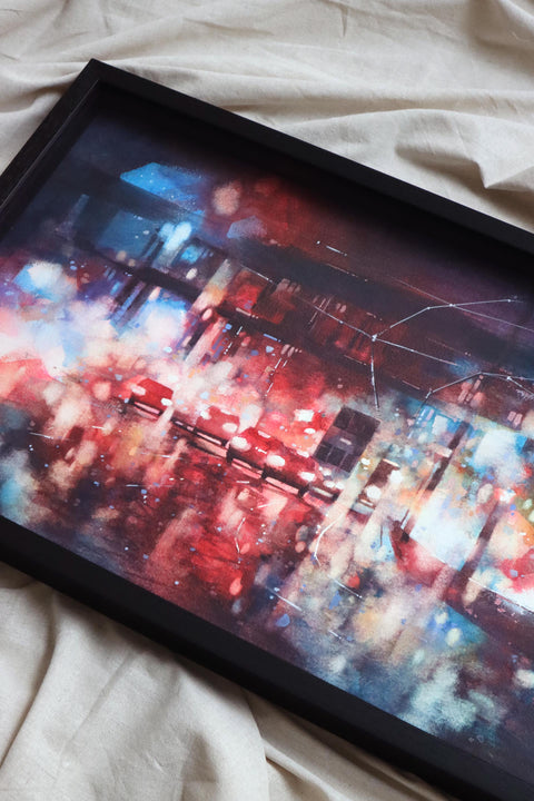 "Smokelight" 39x76cm (Original Painting)