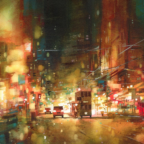 "Warm Amber" 39x76cm (Original Painting)