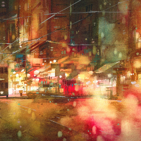 "Warm Amber" 39x76cm (Original Painting)