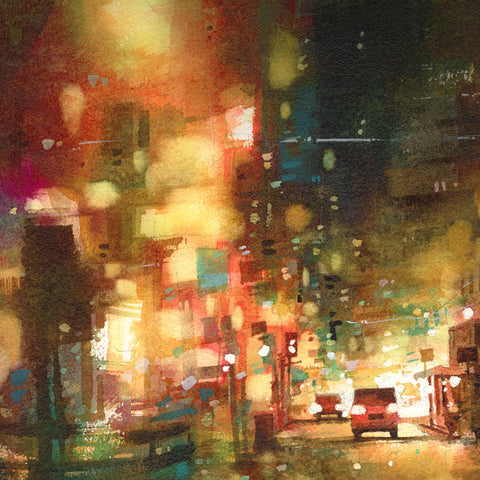 "Warm Amber" 39x76cm (Original Painting)