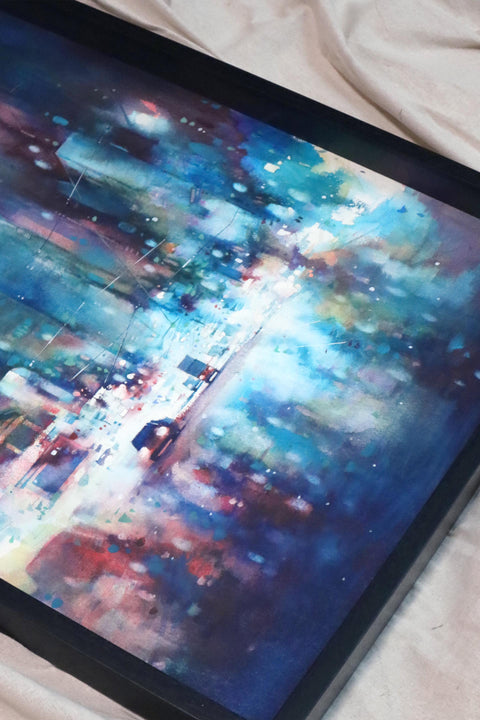 "Western District no.11" 76x56cm (Original Painting)