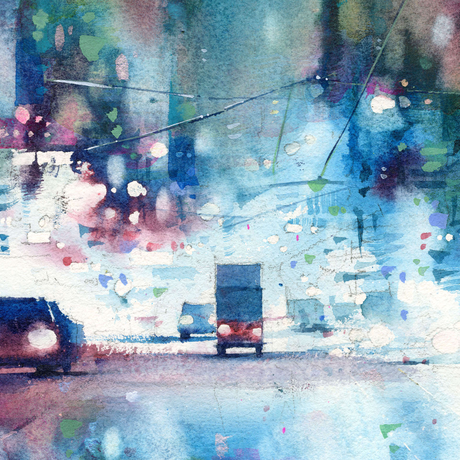 RAINB.W - “Western District No.11” Original Painting