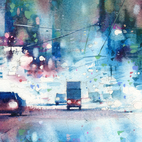 "Western District no.11" 76x56cm (Original Painting)