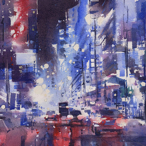 "At Nathan Road" (Art Print)